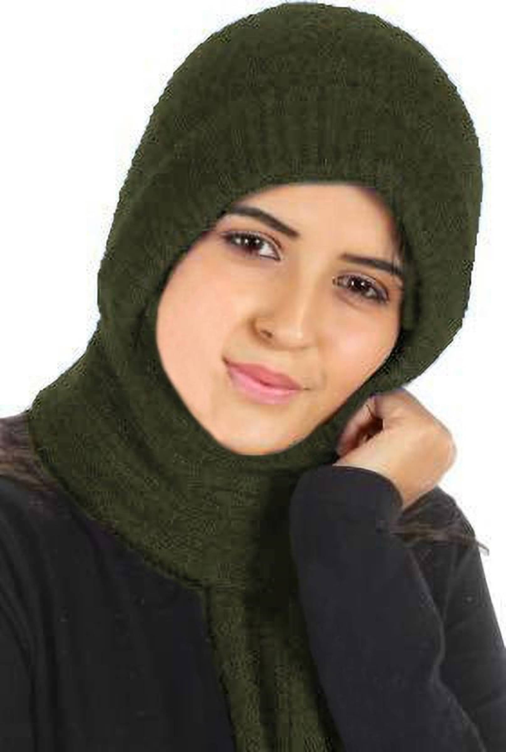     			Reoutlook Green Woollen Women's Scarf ( Pack of 1 )