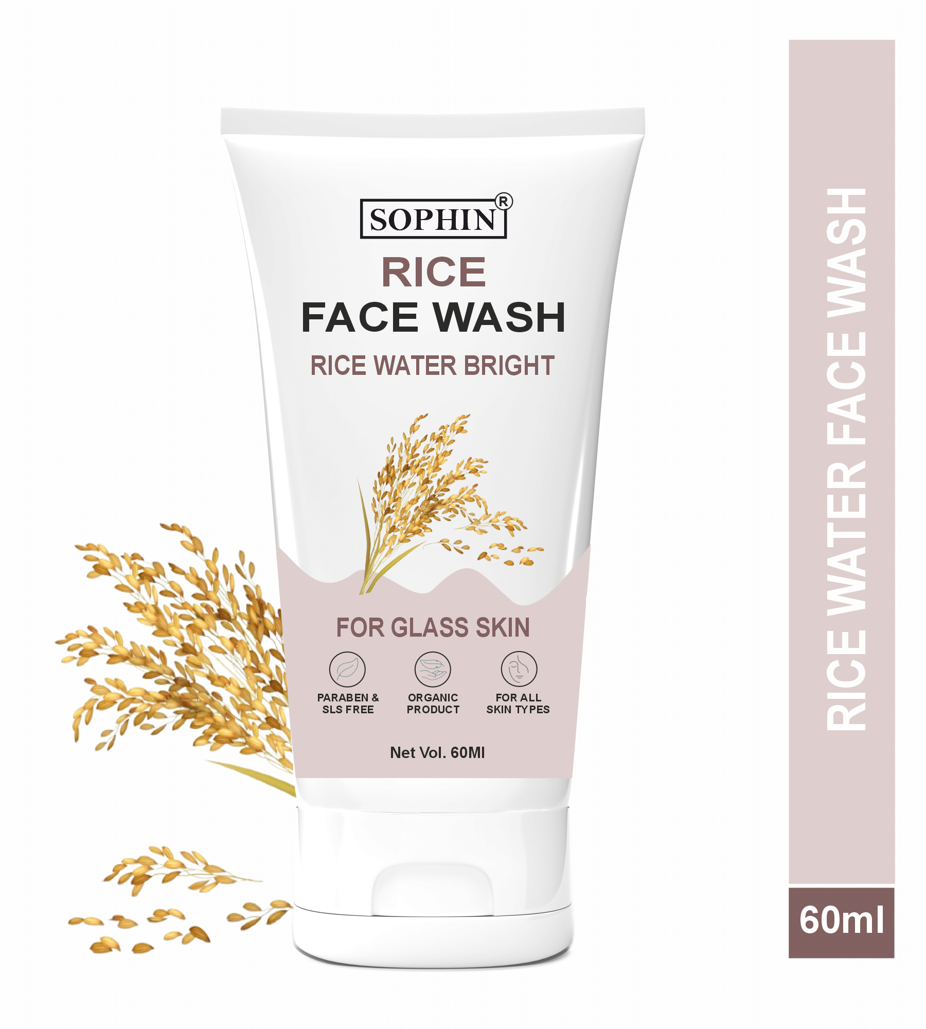     			SOPHIN - Softening and Smoothening Face Wash For All Skin Type ( Pack of 1 )