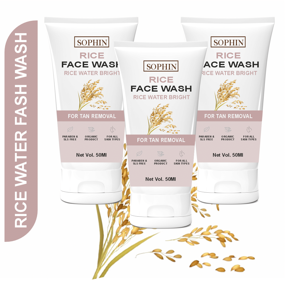 SOPHIN - Softening and Smoothening Face Wash For All Skin Type ( Pack of 3 ) SOPHIN - Softening and Smoothening Face Wash For All Skin Type ( Pack of 3 )