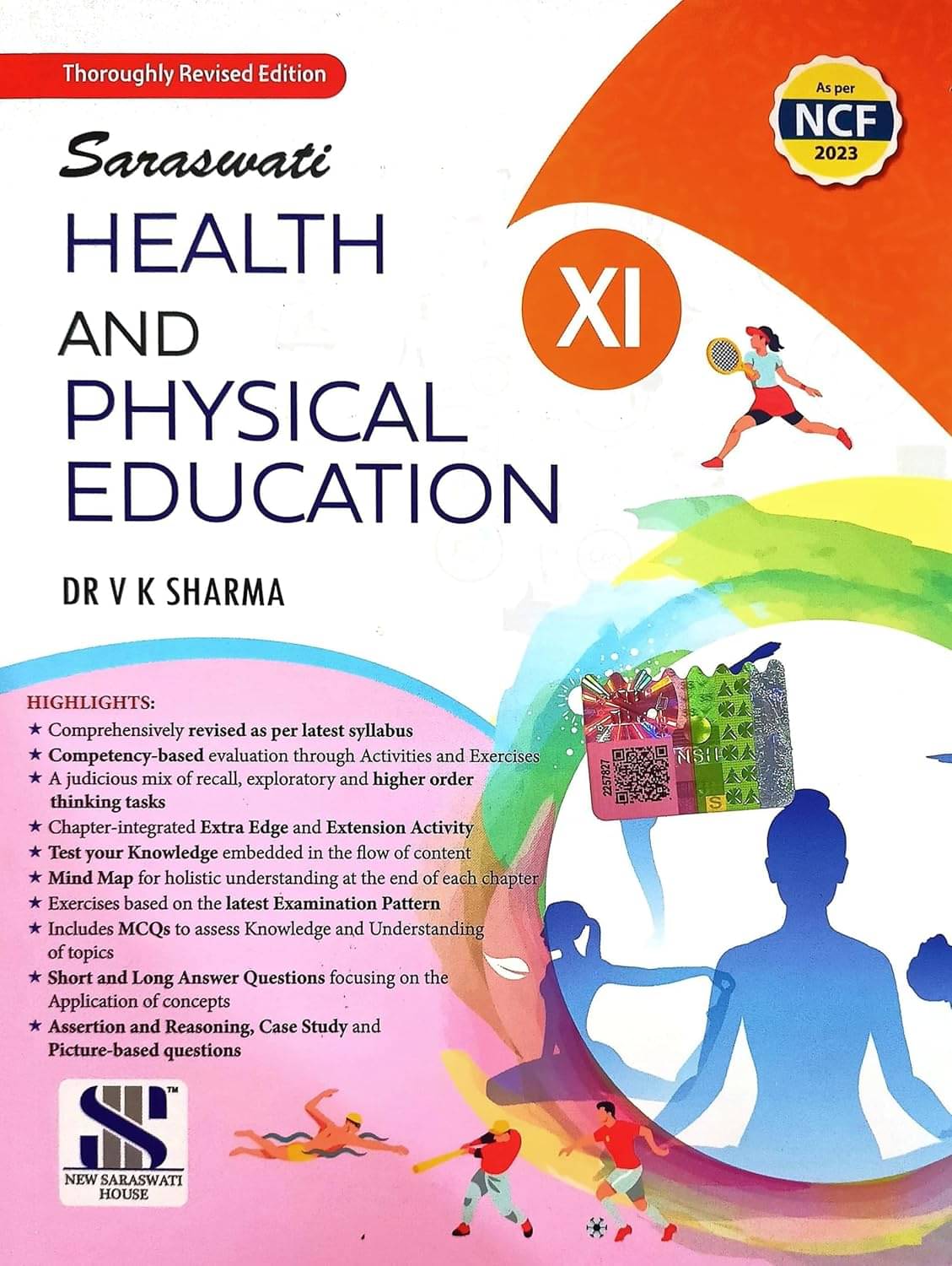 Saraswati Health and Physical Education Class 11 (Latest Updated Revised 2025 Edition of VK Sharma Class 11 Physical Education for CBSE 2025-26 Saraswati Health and Physical Education Class 11 (Latest Updated Revised 2025 Edition of VK Sharma Class 11 Physical Education for CBSE 2025-26