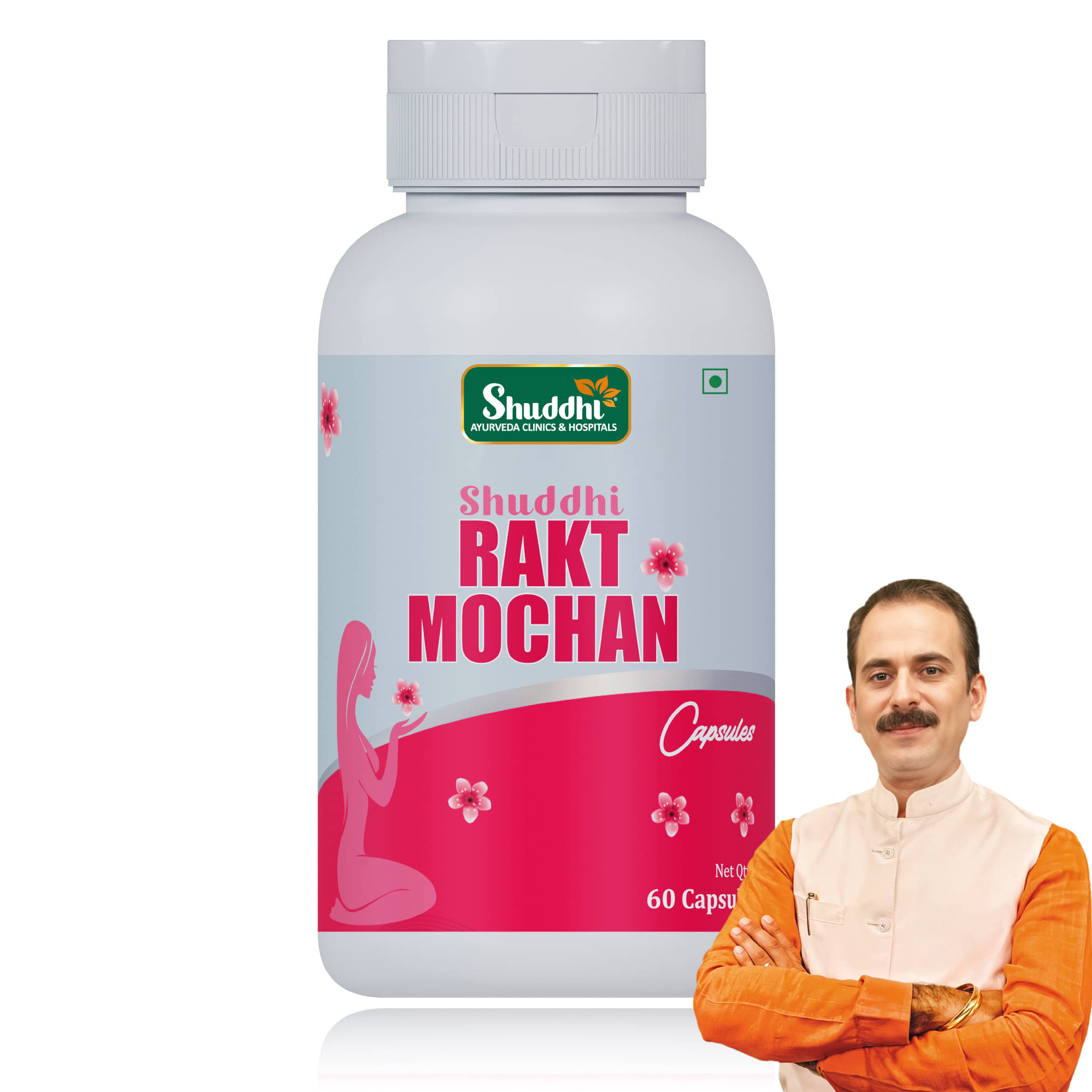 Shuddhi Ayurveda Shuddhi Rakt Mochan | Herbal Ayurvedic Capsules for Women’s Wellness, 60 Capsules Shuddhi Ayurveda Shuddhi Rakt Mochan | Herbal Ayurvedic Capsules for Women’s Wellness, 60 Capsules