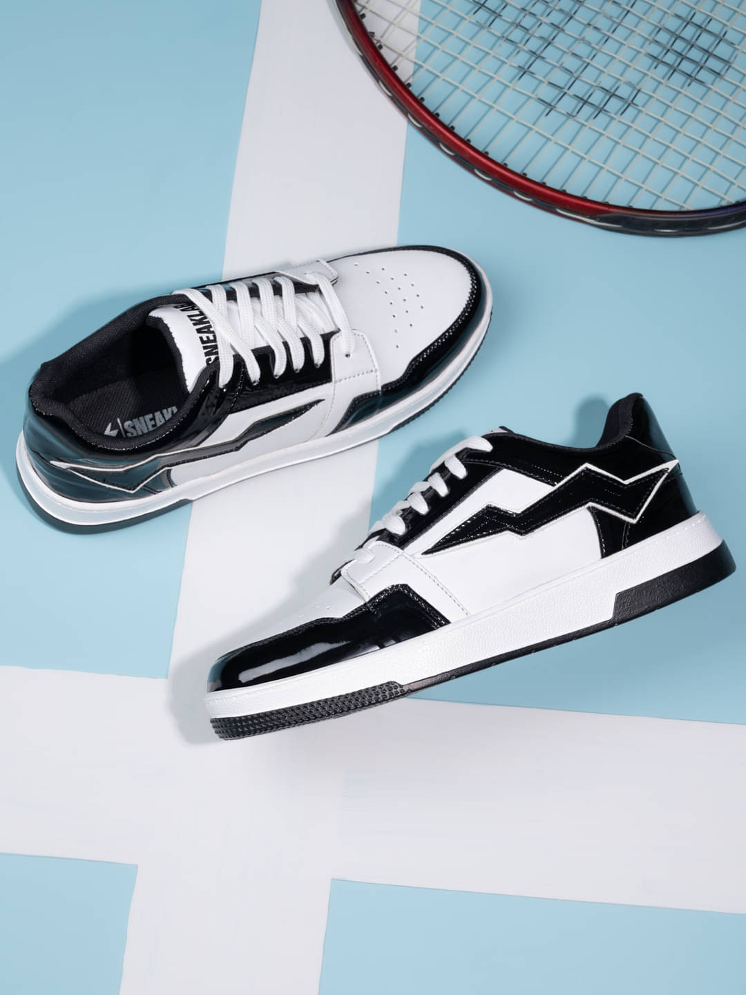     			Sneaklab CONNOR-PBLACK_10 Black Men's Lifestyle Shoes