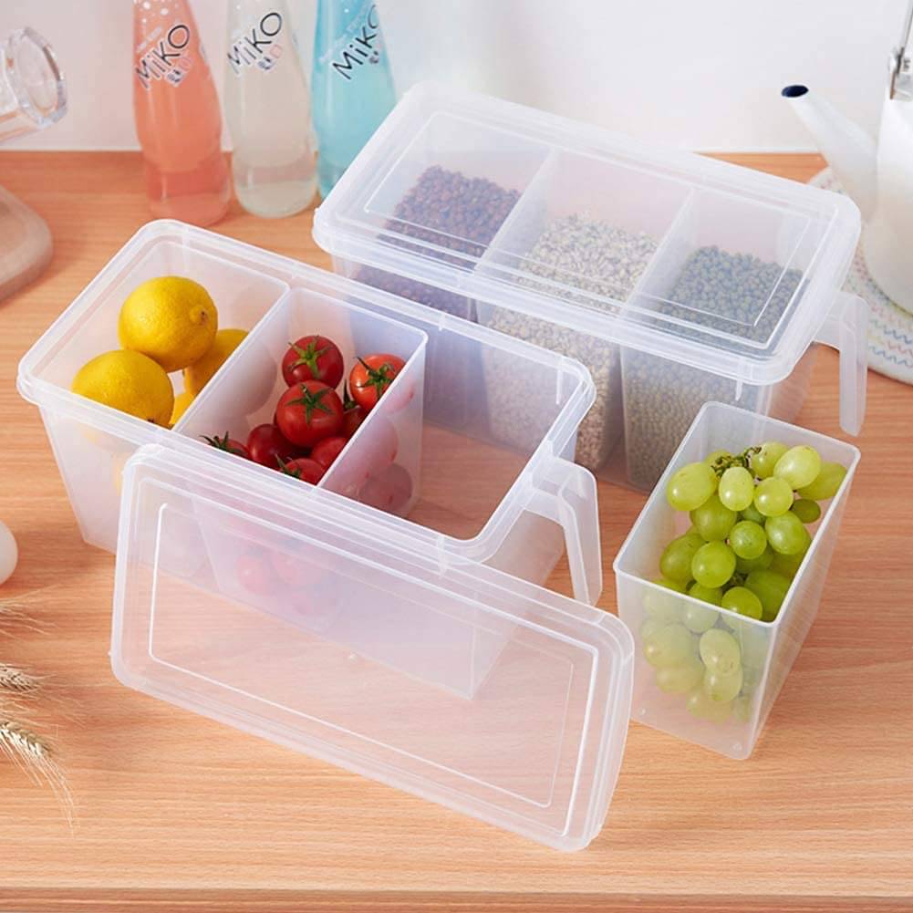     			Stysol White Plastic Storage Racks ( Pack of 1 )