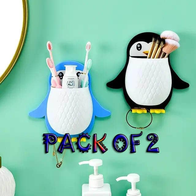 Anshri Multicolor Plastic Wall mount Stand ( Pack of 2 )