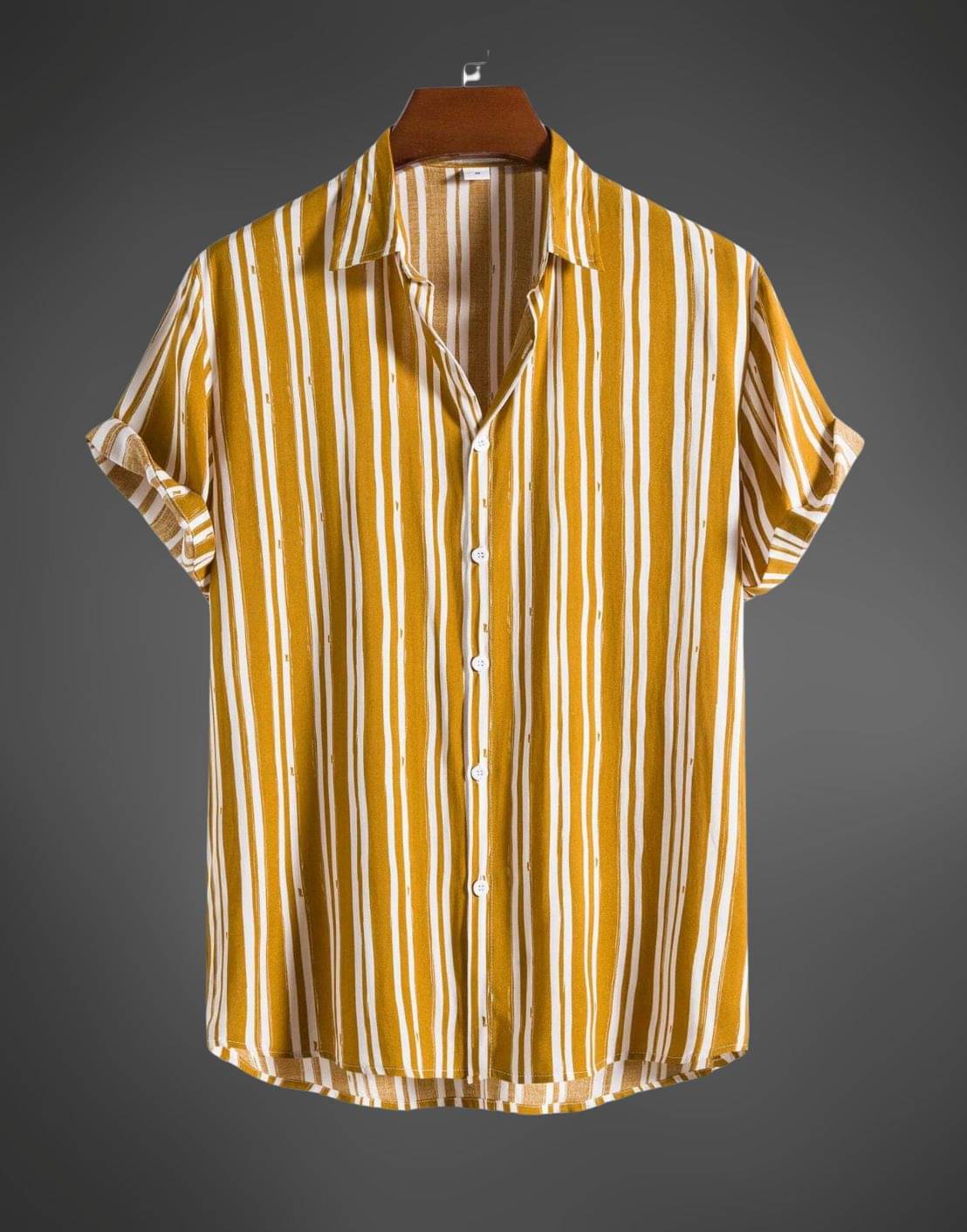 BEAUE Poly Cotton Regular Fit Printed Half Sleeves Men's Casual Shirt - Yellow ( Pack of 1 ) BEAUE Poly Cotton Regular Fit Printed Half Sleeves Men's Casual Shirt - Yellow ( Pack of 1 )