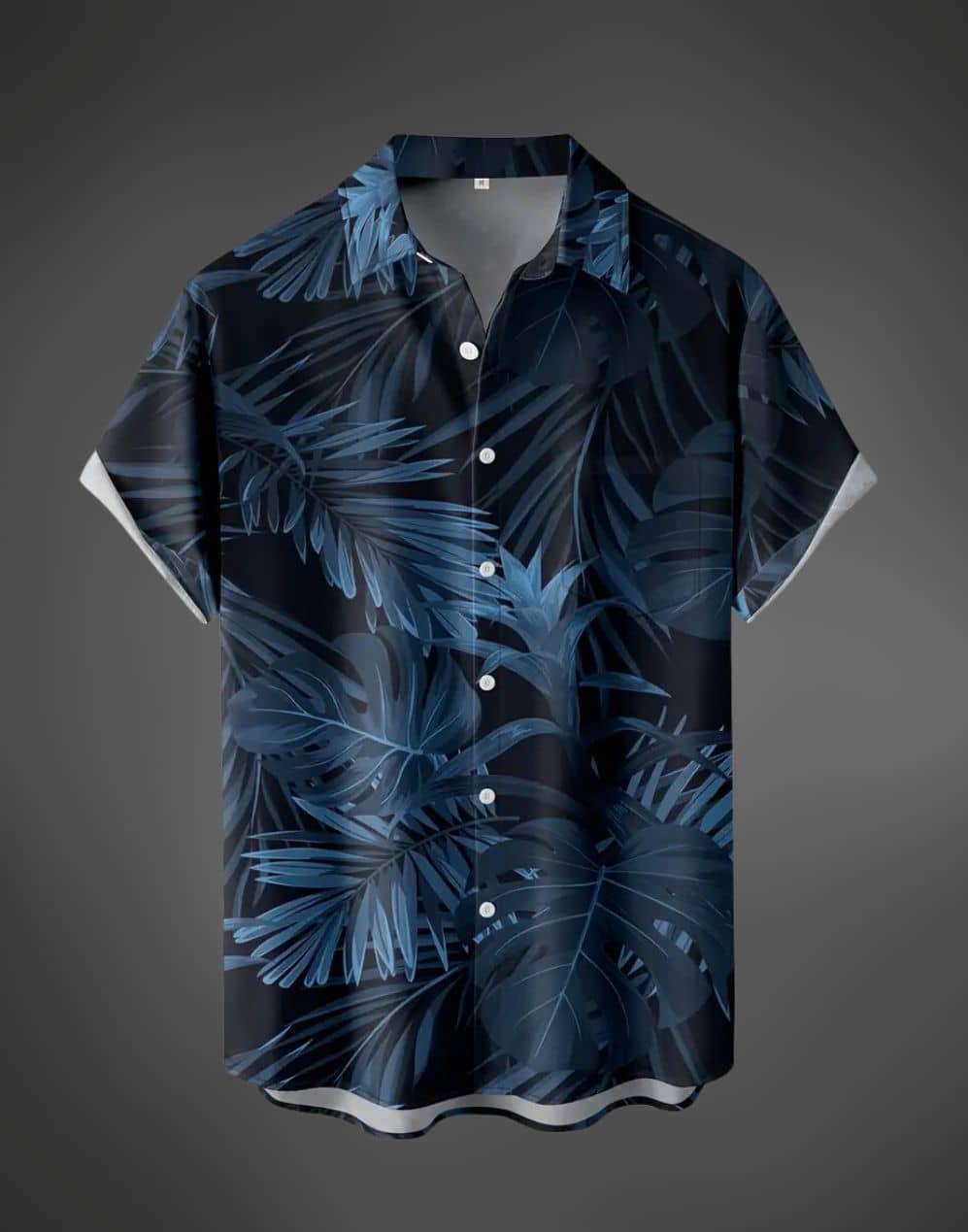 BEAUE Poly Cotton Regular Fit Printed Half Sleeves Men's Casual Shirt - Blue ( Pack of 1 )