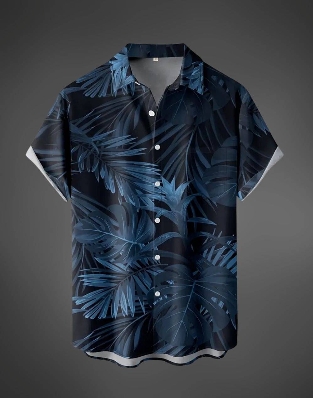     			BEAUE Poly Cotton Regular Fit Printed Half Sleeves Men's Casual Shirt - Blue ( Pack of 1 )