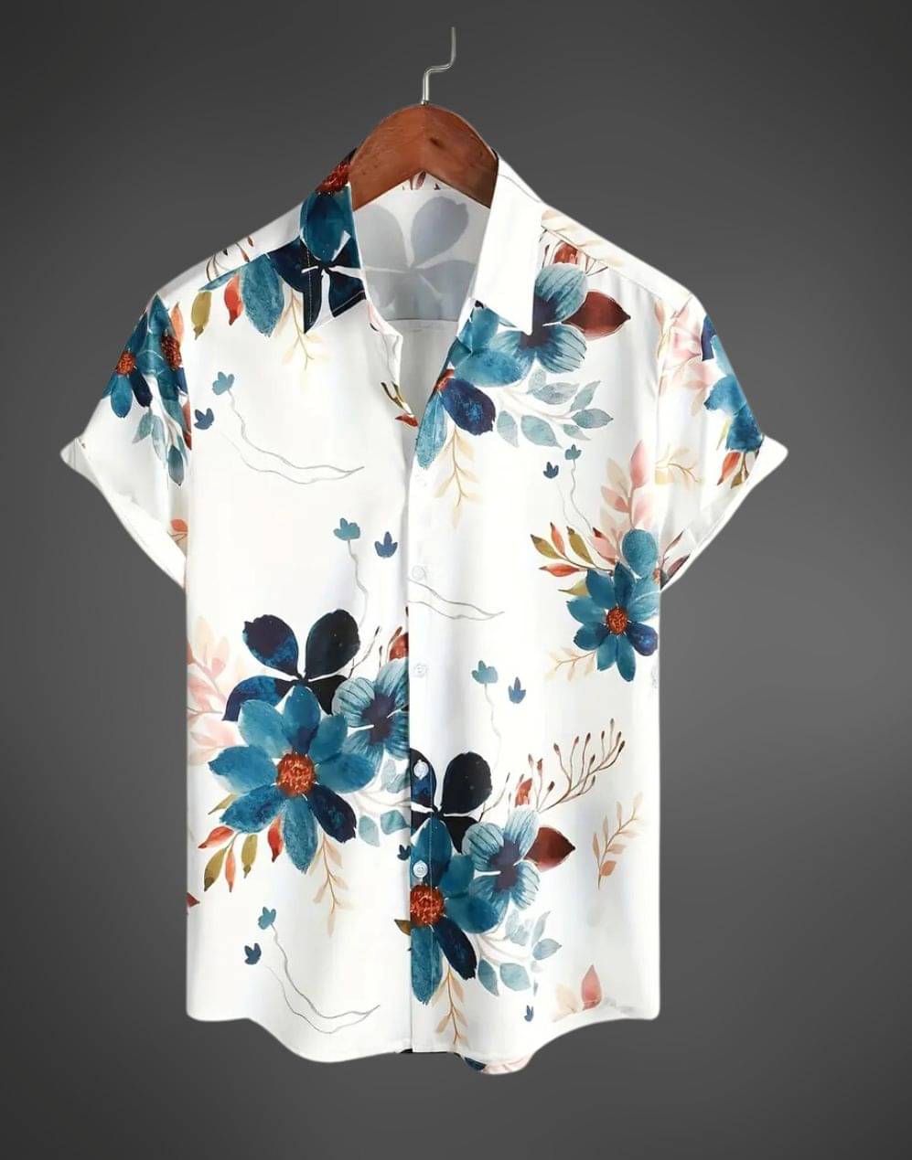 BEAUE Poly Cotton Regular Fit Printed Half Sleeves Men's Casual Shirt - White ( Pack of 1 ) BEAUE Poly Cotton Regular Fit Printed Half Sleeves Men's Casual Shirt - White ( Pack of 1 )