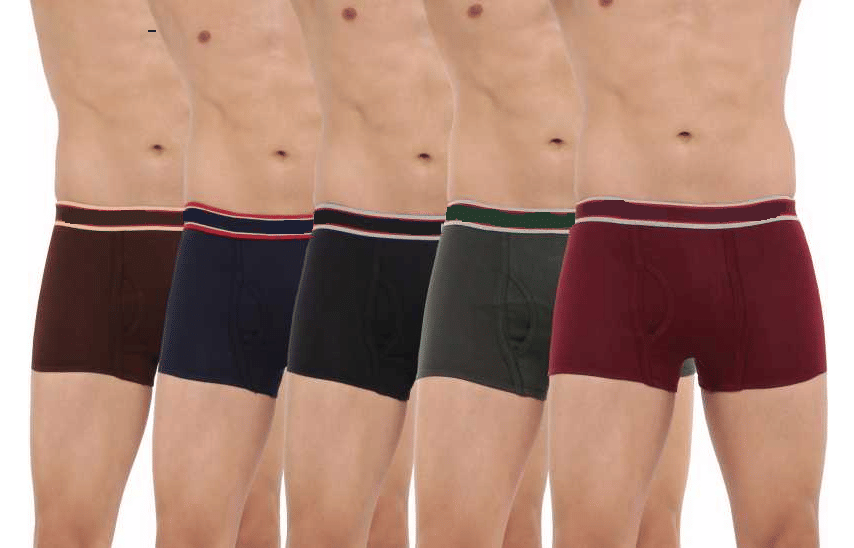 D1 DIFFERENT ONE Pack of 5 Cotton Trunks For Men's ( Multicolor ) D1 DIFFERENT ONE Pack of 5 Cotton Trunks For Men's ( Multicolor )