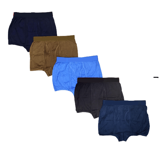     			D1 DIFFERENT ONE Pack of 5 Cotton Trunks For Men's ( Multicolor )