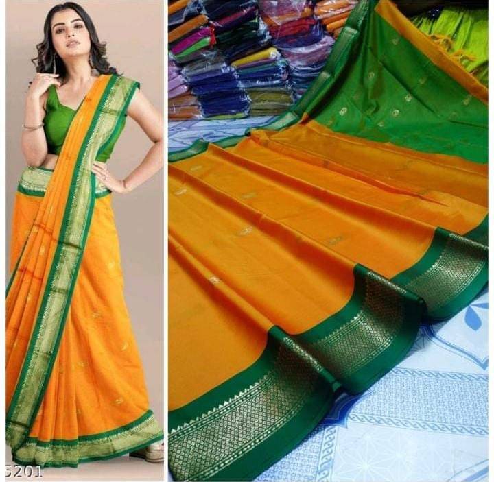 FAB SILK Cotton Silk Embellished Saree With Unstitched Blouse Piece ( Multicolor9 ) FAB SILK Cotton Silk Embellished Saree With Unstitched Blouse Piece ( Multicolor9 )