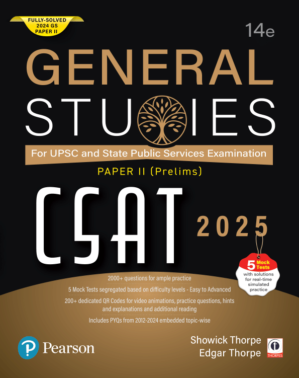 General Studies Paper II (Prelims) For UPSC and State Public Services Examination, Includes PYQs From 2022-2024 Embedded Topic-Wise, 14th Edition General Studies Paper II (Prelims) For UPSC and State Public Services Examination, Includes PYQs From 2022-2024 Embedded Topic-Wise, 14th Edition