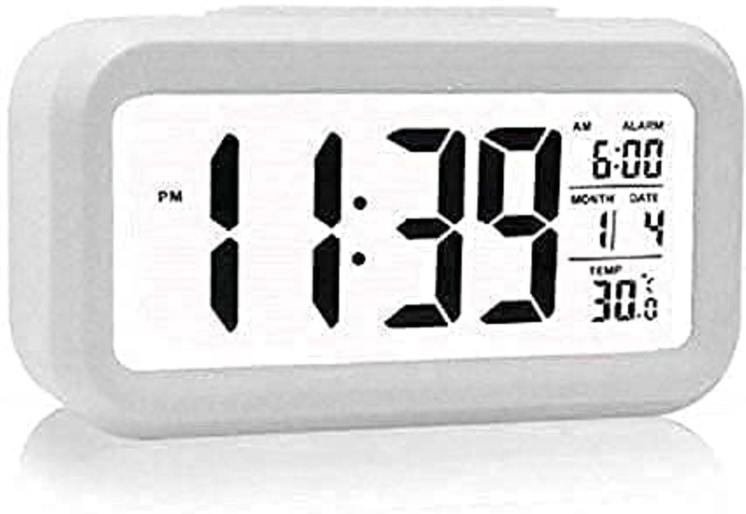     			Kalos Digital Plastic Rectangular Table Clock - Pack of 1