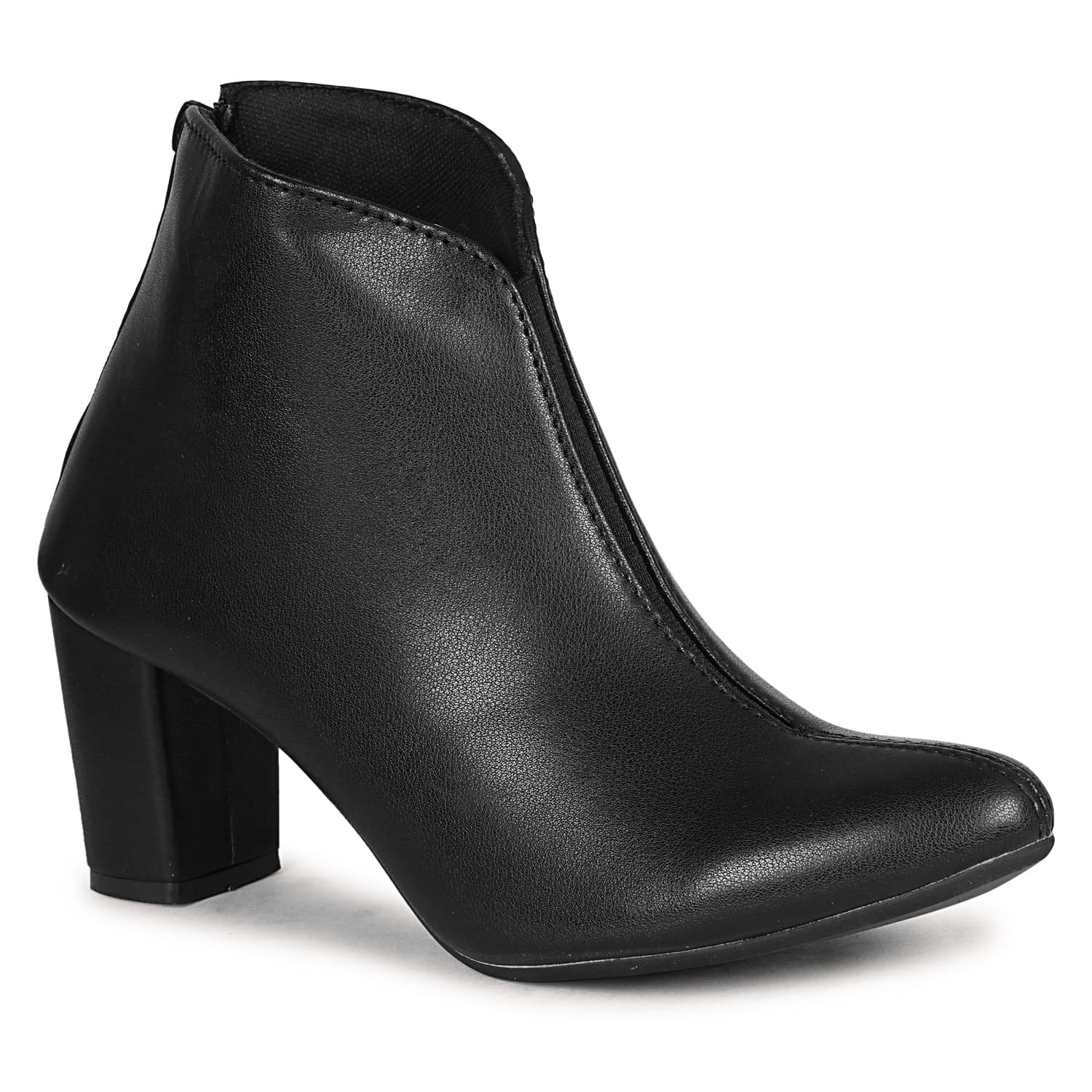     			Saheb Black Women's Ankle Length Boots