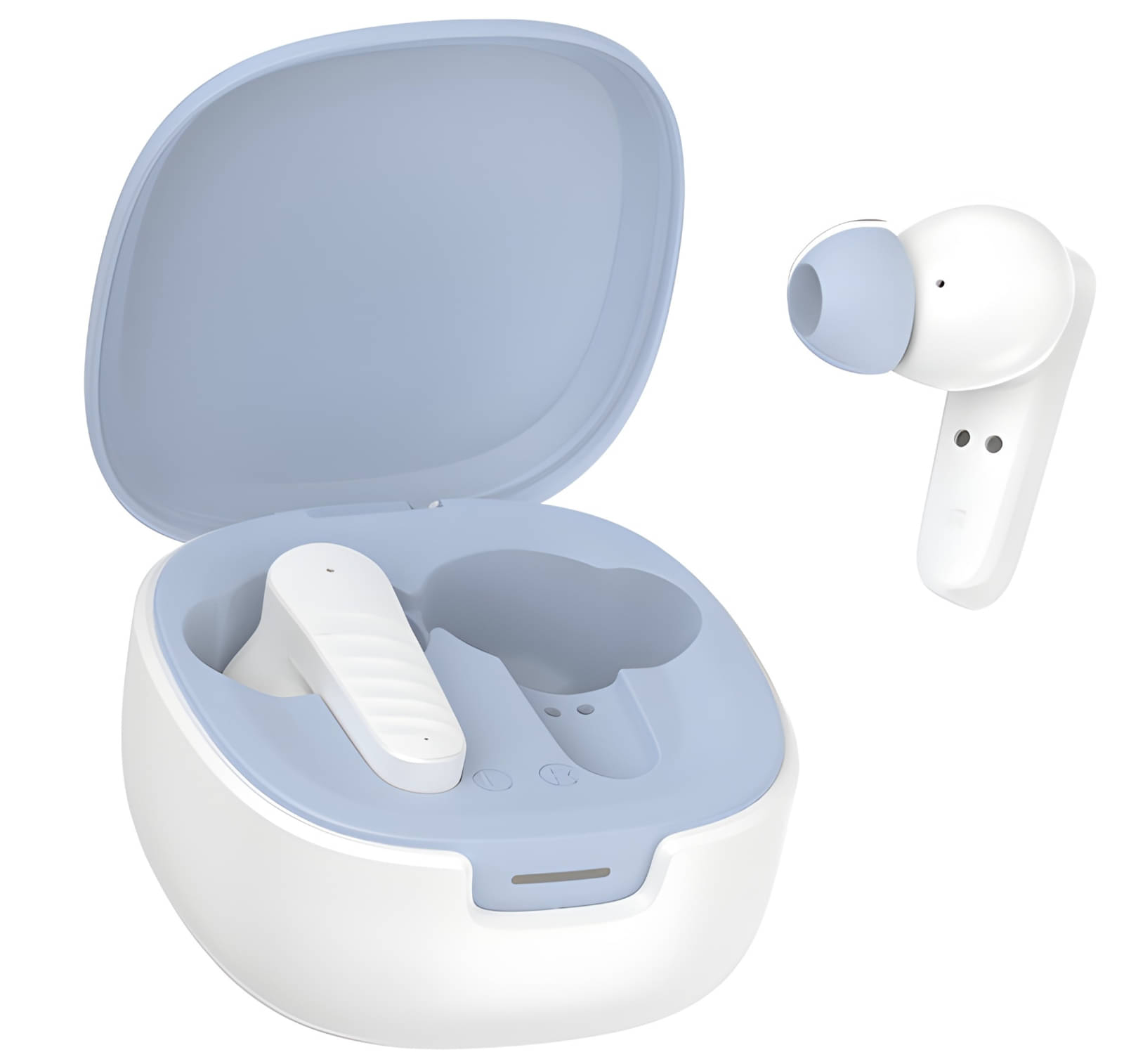     			VERONIC BUDS X GAMING Bluetooth True Wireless (TWS) In Ear 32 Hours Playback Low Latency,Powerfull bass IPX4(Splash & Sweat Proof) Blue