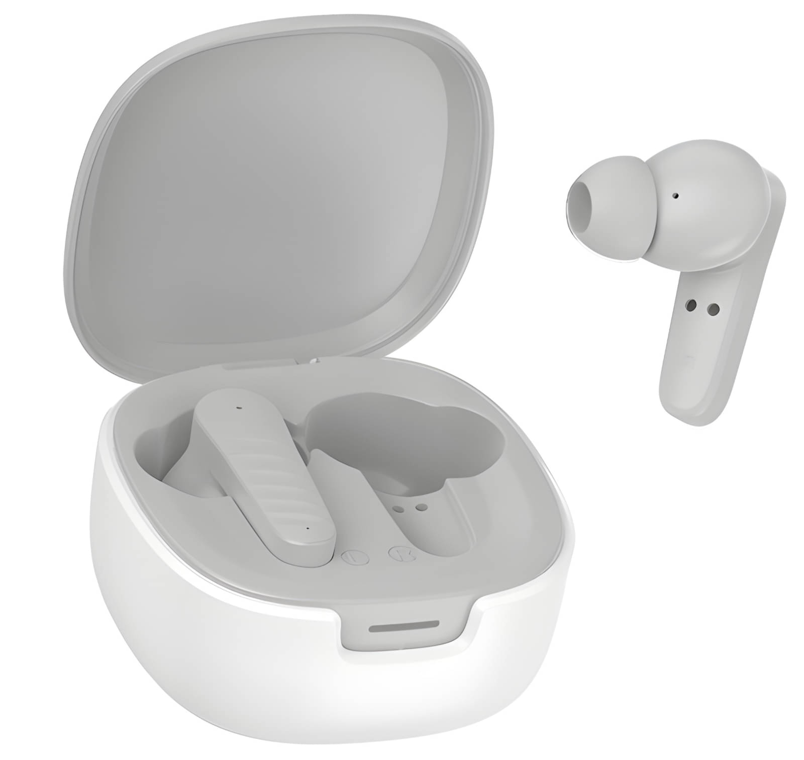     			VERONIC BUDS X GAMING Bluetooth True Wireless (TWS) In Ear 32 Hours Playback Low Latency,Powerfull bass IPX4(Splash & Sweat Proof) Gray