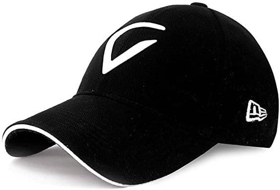 Alamos Pack of 1 Cotton Men's Cap ( Black )