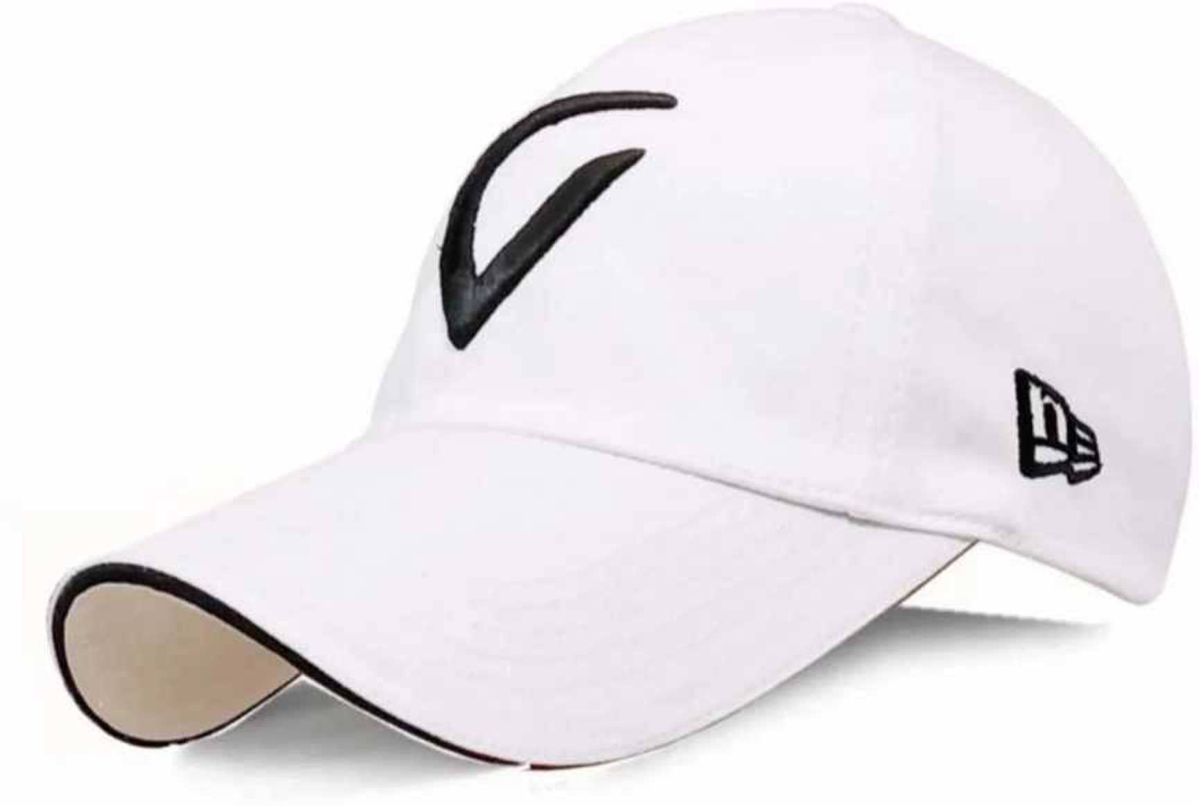 Alamos Pack of 1 Cotton Men's Cap ( White )