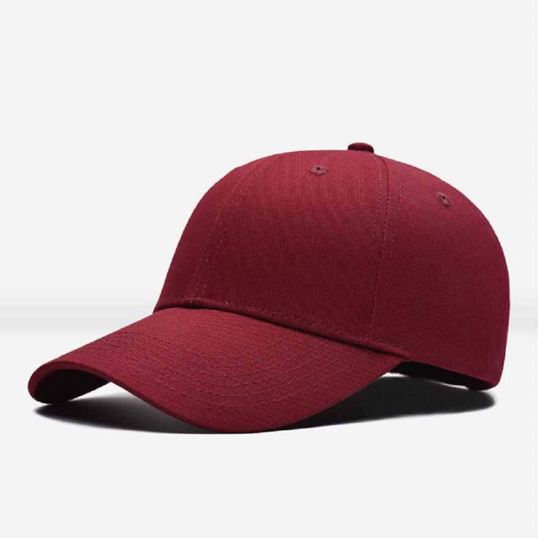 Alamos Pack of 1 Cotton Men's Cap ( Maroon ) Alamos Pack of 1 Cotton Men's Cap ( Maroon )