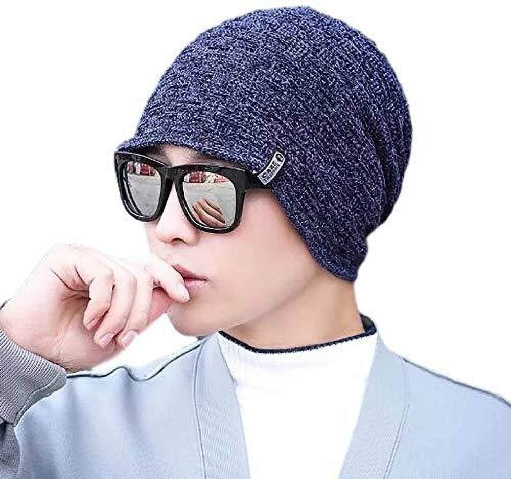 Alamos Pack of 1 Woollen Men's Cap ( Blue ) Alamos Pack of 1 Woollen Men's Cap ( Blue )