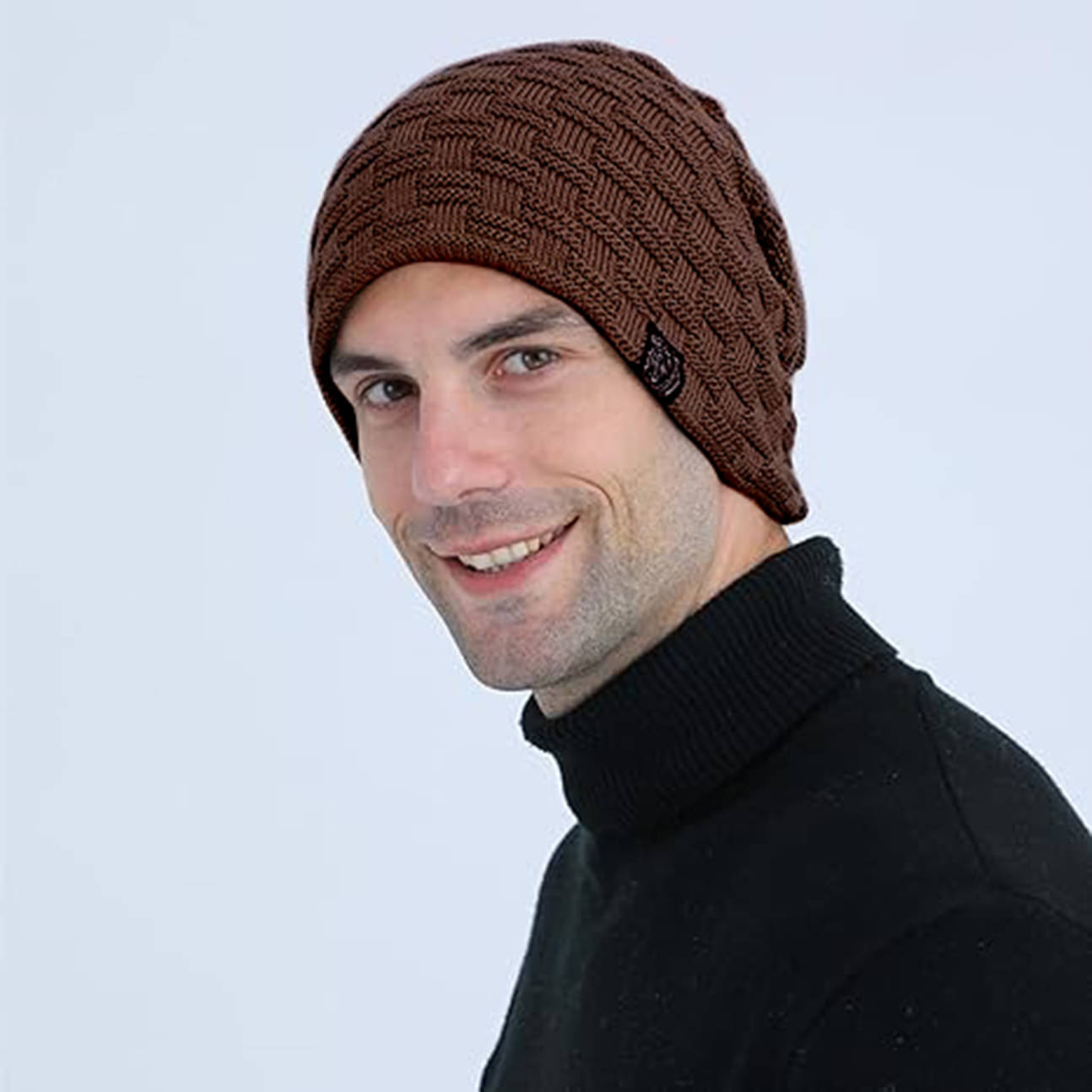 Alamos Pack of 1 Woollen Men's Cap ( Brown ) Alamos Pack of 1 Woollen Men's Cap ( Brown )