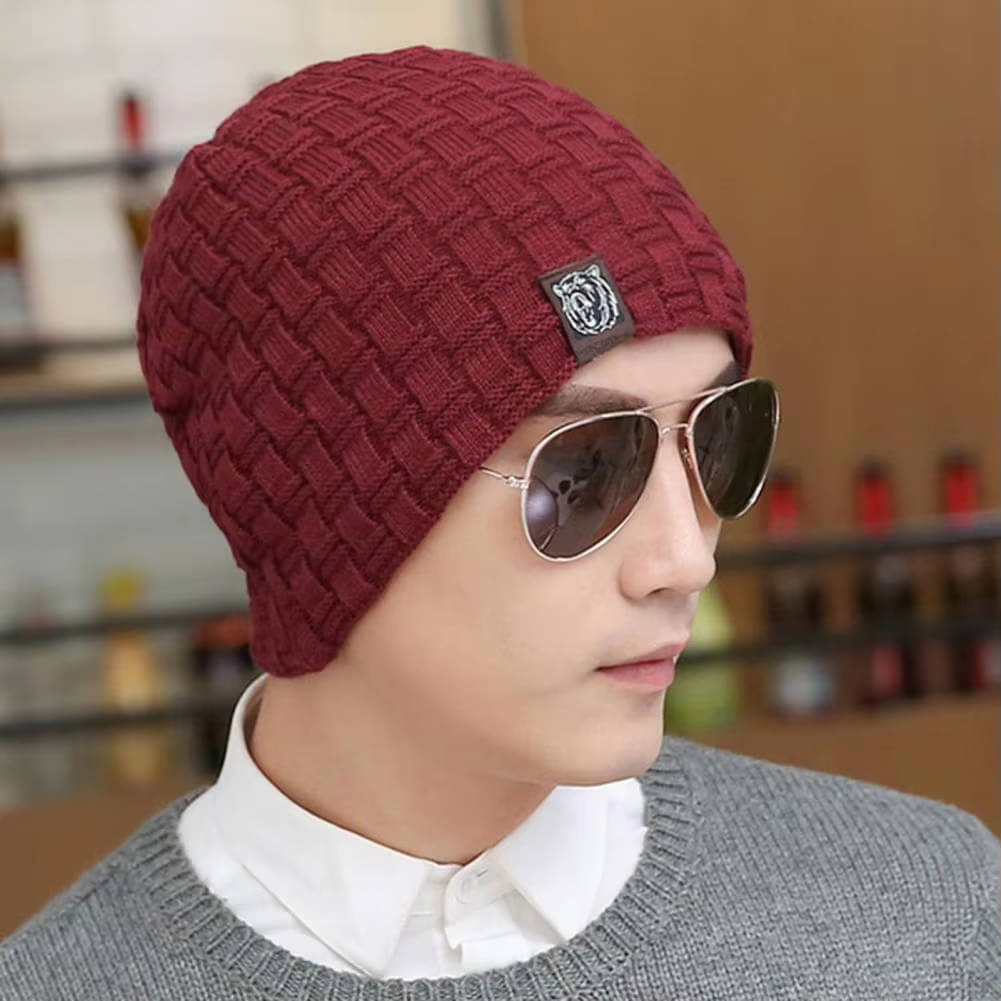     			Alamos Pack of 1 Woollen Men's Cap ( Maroon )