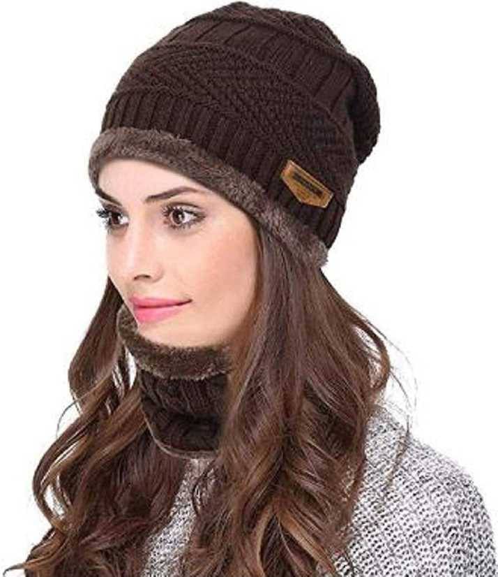     			Alamos Pack of 1 Woollen Men's Cap ( Brown )