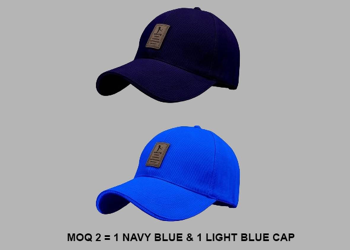     			Alamos Pack of 2 Cotton Men's Cap ( Navy )