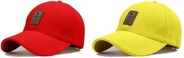     			Alamos Pack of 2 cotton Men's Cap ( Red )