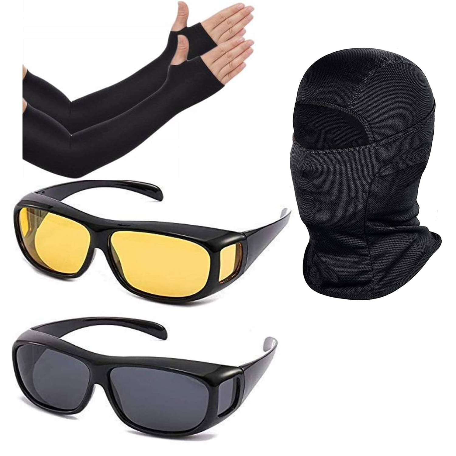 Ben Toi Multicolor Solid Riding Sleeves ( Single Set ) Ben Toi Multicolor Solid Riding Sleeves ( Single Set )