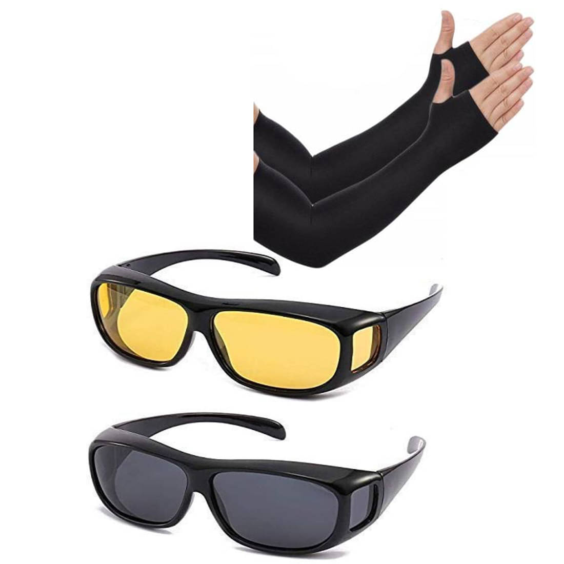 Ben Toi Multicolor Solid Riding Sleeves ( Single Set ) Ben Toi Multicolor Solid Riding Sleeves ( Single Set )