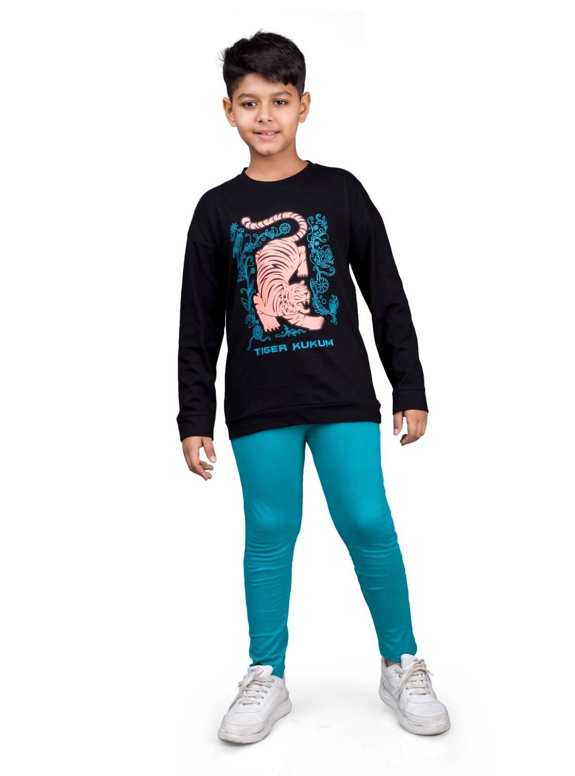     			Billyball Pack of 1 Boys Cotton T-Shirt & Pants Set ( Multicolor )