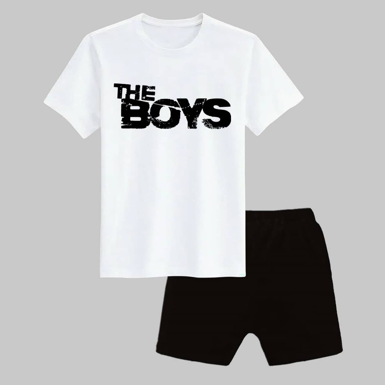 COOLTEES4U Pack of 1 Boys Polyester T-Shirt & Shorts Set ( Multicolor )
