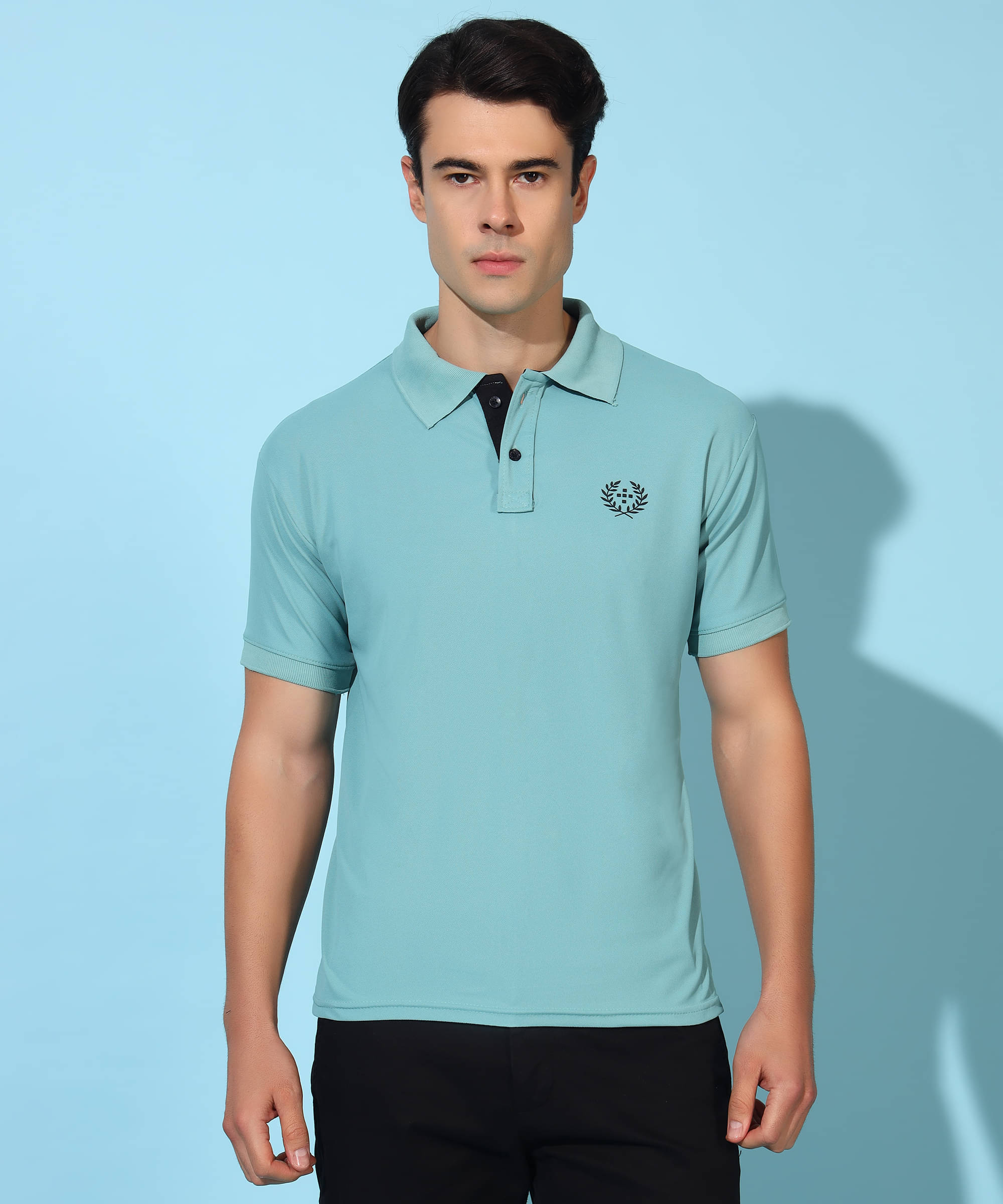 Christy World Pack of 1 Polyester Regular Fit Solid Half Sleeves Men's Polo T Shirt ( Green ) Christy World Pack of 1 Polyester Regular Fit Solid Half Sleeves Men's Polo T Shirt ( Green )