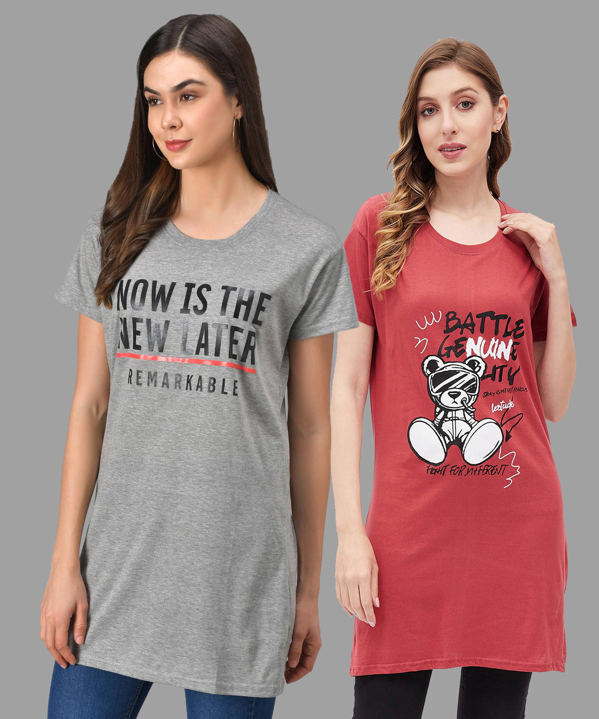 Christy World Women Cotton Printed Regular Fit Round Neck T-Shirt ( Multicolor 3 ) Christy World Women Cotton Printed Regular Fit Round Neck T-Shirt ( Multicolor 3 )