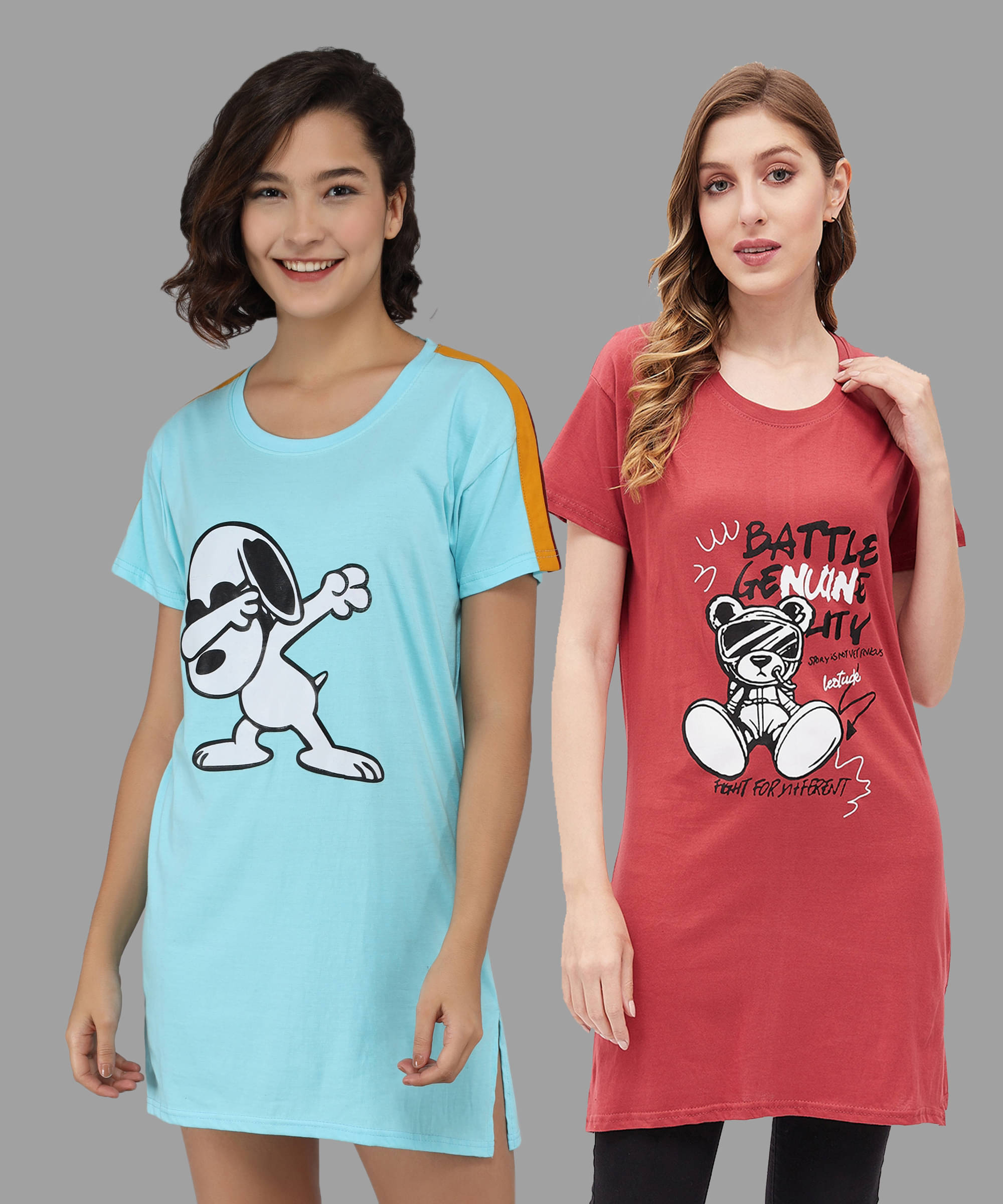 Christy World Women Cotton Printed Regular Fit Round Neck T-Shirt ( Multicolor 1 ) Christy World Women Cotton Printed Regular Fit Round Neck T-Shirt ( Multicolor 1 )