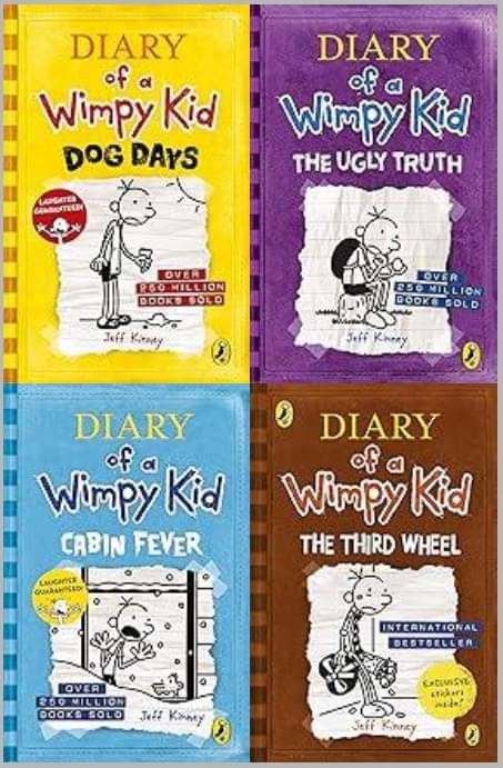 Diary of a Wimpy Kid The Ugly Truth Cabin Fever The Third Wheel_ Dog Days Diary of a Wimpy Kid The Ugly Truth Cabin Fever The Third Wheel_ Dog Days