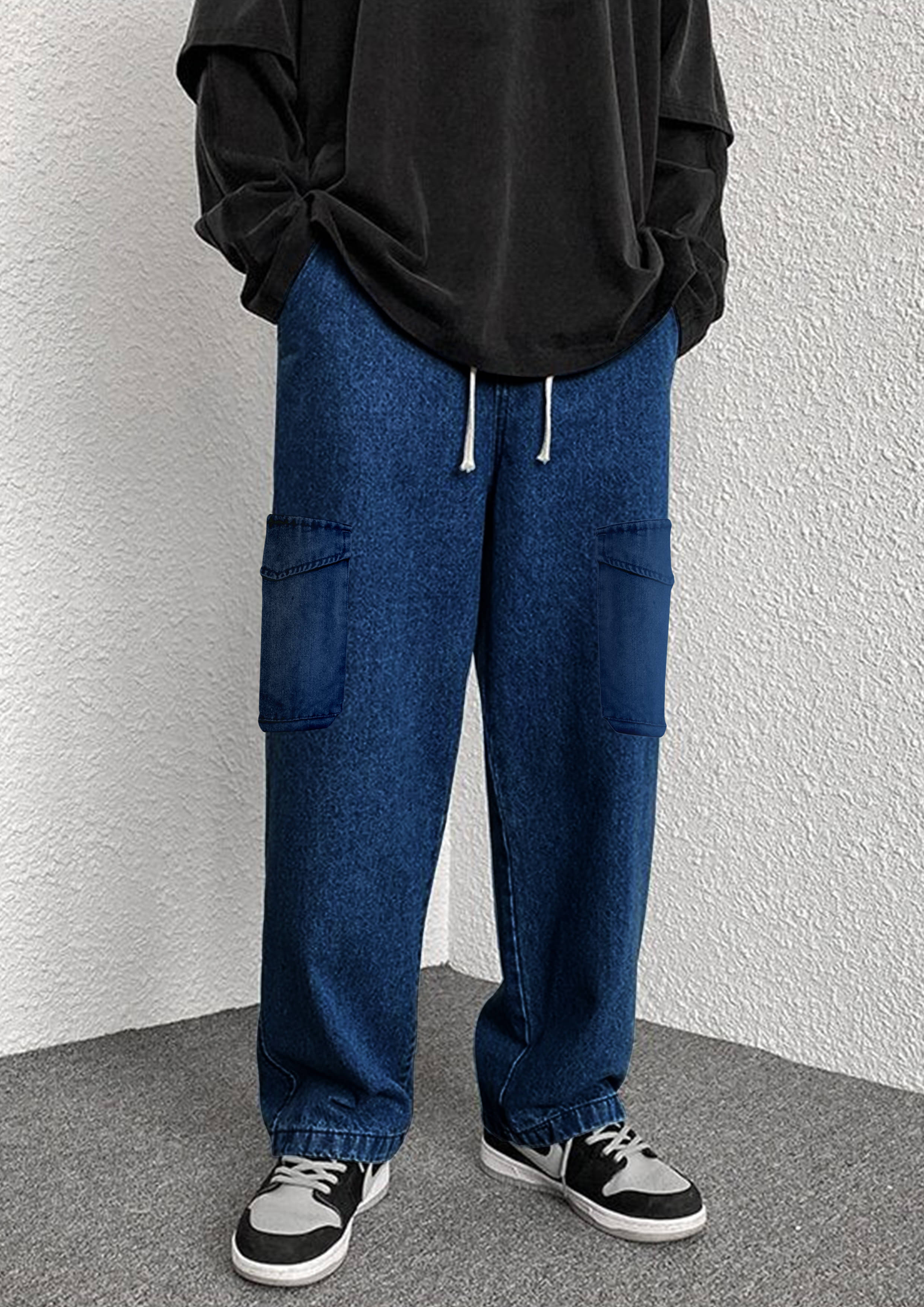 FTX Basic Men's Jeans - Dark Blue ( Pack of 1 )     			FTX Basic Men's Jeans - Dark Blue ( Pack of 1 )