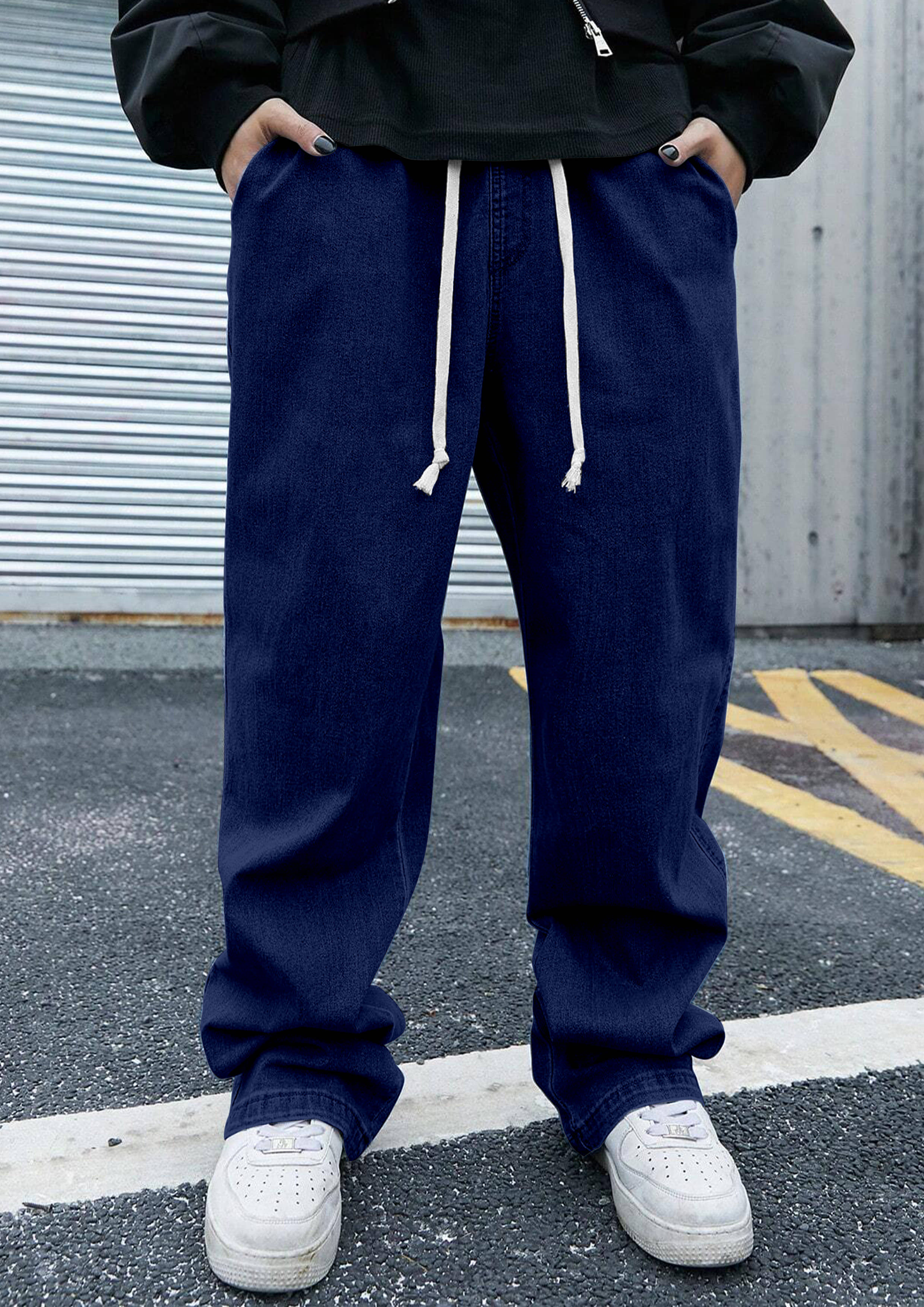 FTX Solid Men's Jeans - Dark Blue ( Pack of 1 ) - Jeans | Buy online on ZillyBuy