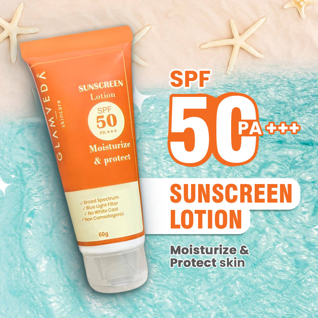    			Glamveda SPF 50 Sunscreen Lotion For All Skin Type ( Pack of 1 )