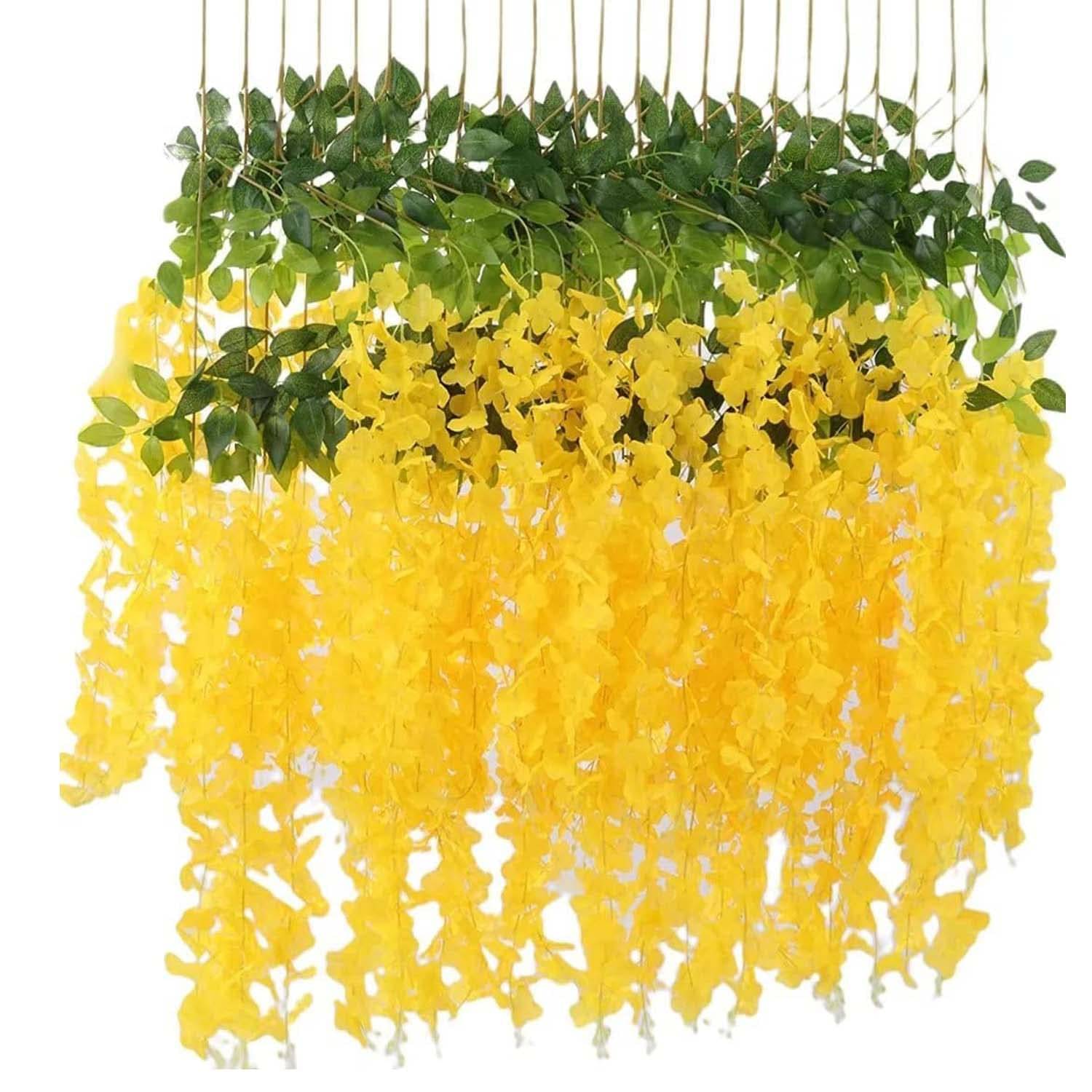 Green plant indoor - Yellow Wild Artificial Flowers Bunch ( Pack of 12 ) Green plant indoor - Yellow Wild Artificial Flowers Bunch ( Pack of 12 )