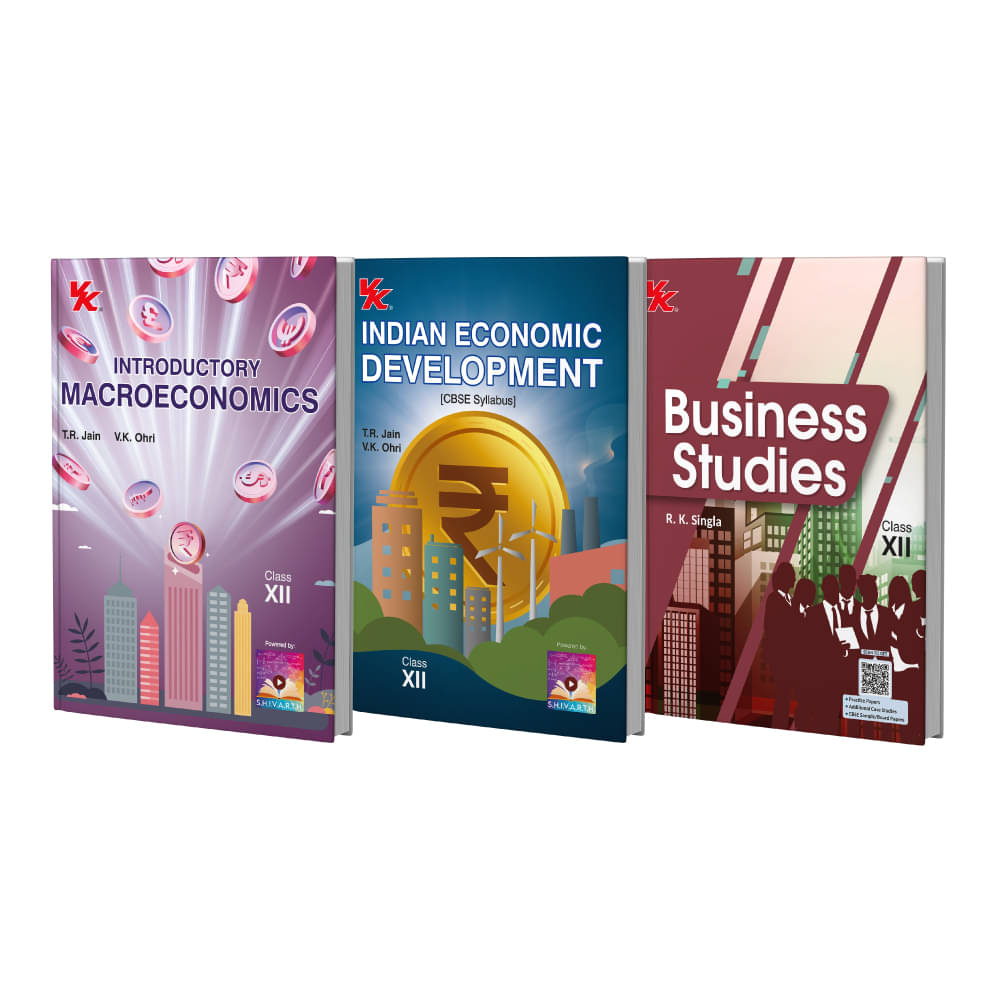 Introductory Macroeconomics, Indian Economic Development (TR Jain) & Business Studies ( RK Singla) Class 12 (Set of 3) | CBSE | Examination 2025-26 Introductory Macroeconomics, Indian Economic Development (TR Jain) & Business Studies ( RK Singla) Class 12 (Set of 3) | CBSE | Examination 2025-26