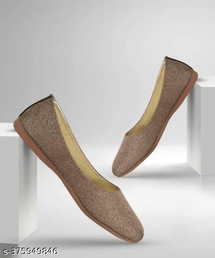     			Moonwalk Gold Women's Casual Ballerinas