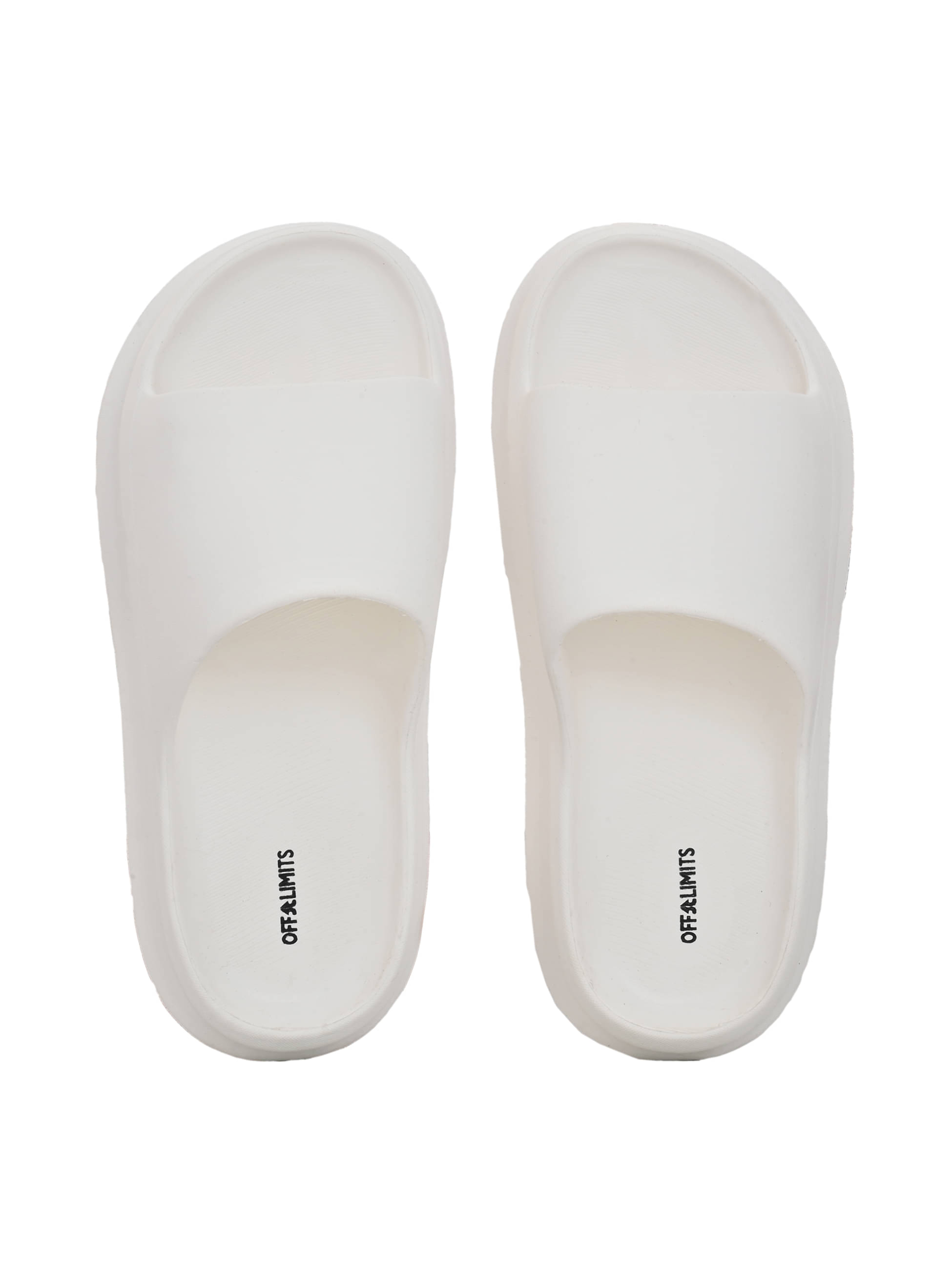 OFF LIMITS Off White Women's Slide Flip Flop OFF LIMITS Off White Women's Slide Flip Flop