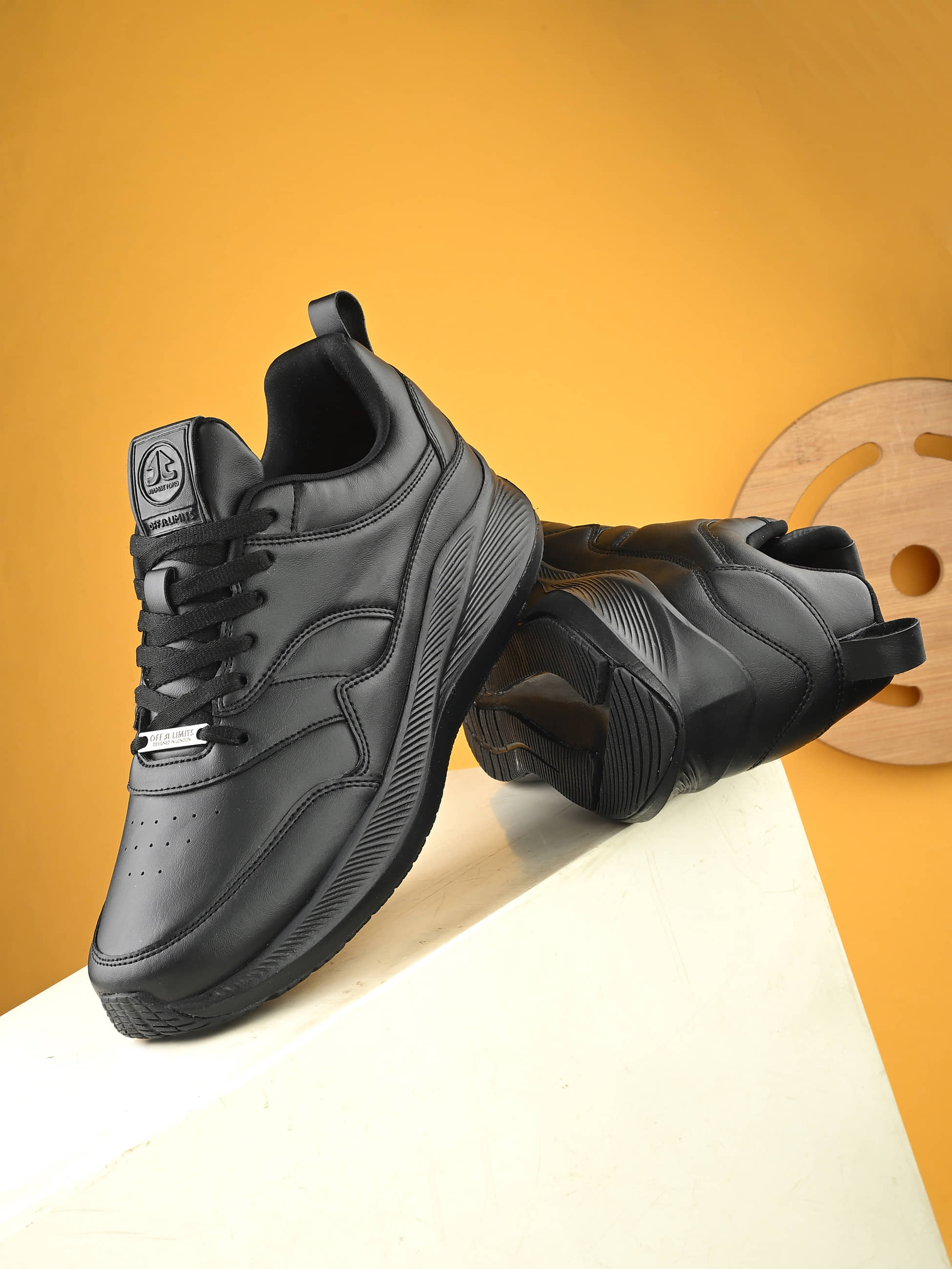 OFF LIMITS STUSSYY Black Men's Sports Running Shoes - Sports Shoes | Buy online on ZillyBuy
