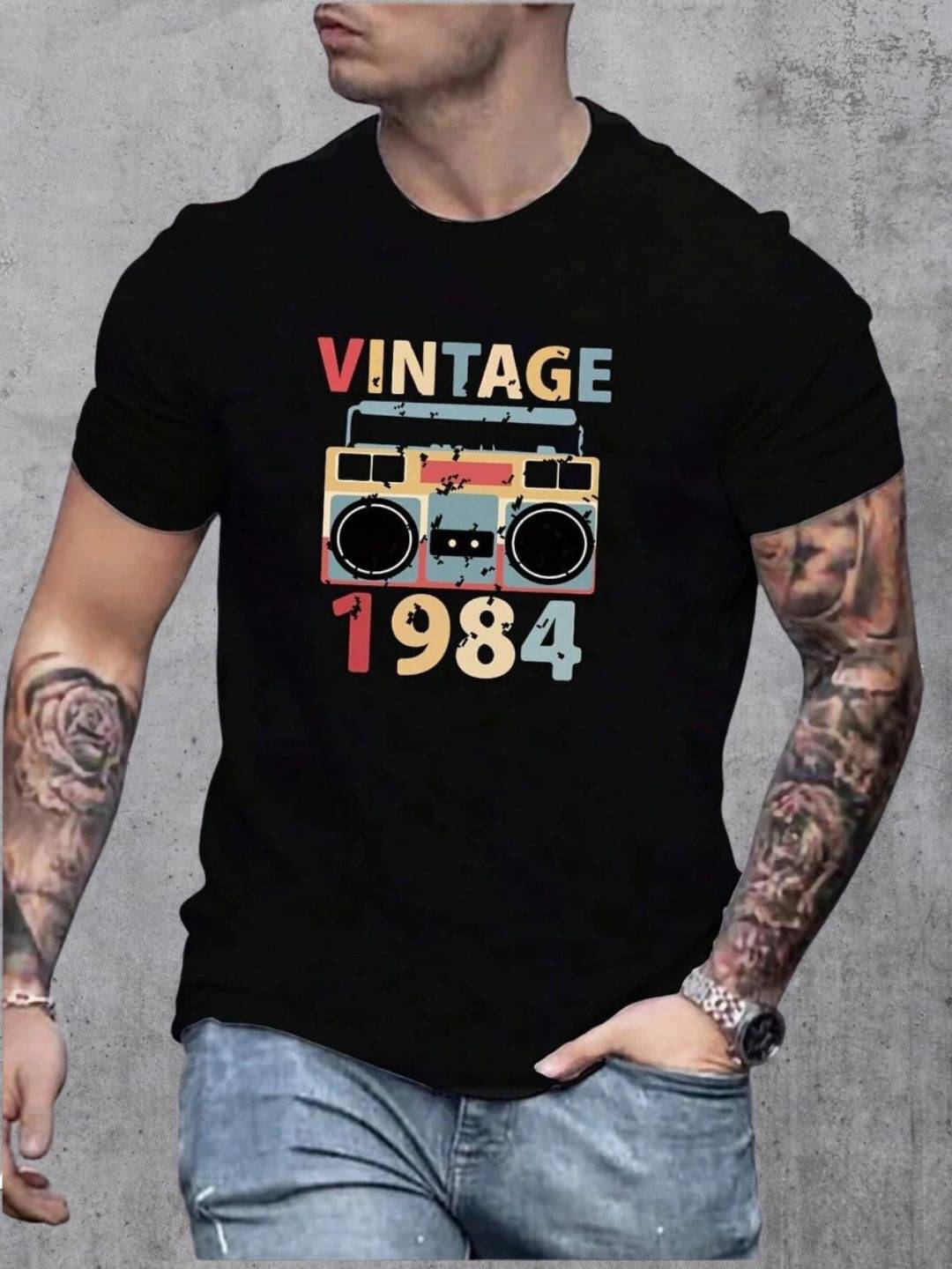 Odoky Polyester Regular Fit Printed Half Sleeves Men's Round T-Shirt - Black ( Pack of 1 ) Odoky Polyester Regular Fit Printed Half Sleeves Men's Round T-Shirt - Black ( Pack of 1 )