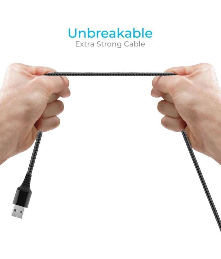 Plugtech Lightning to USB Cable - 1m Braided, Fast 3A Charge & Sync for iPhone 13, iPad Pro, iPod & Plugtech Lightning to USB Cable - 1m Braided, Fast 3A Charge & Sync for iPhone 13, iPad Pro, iPod &