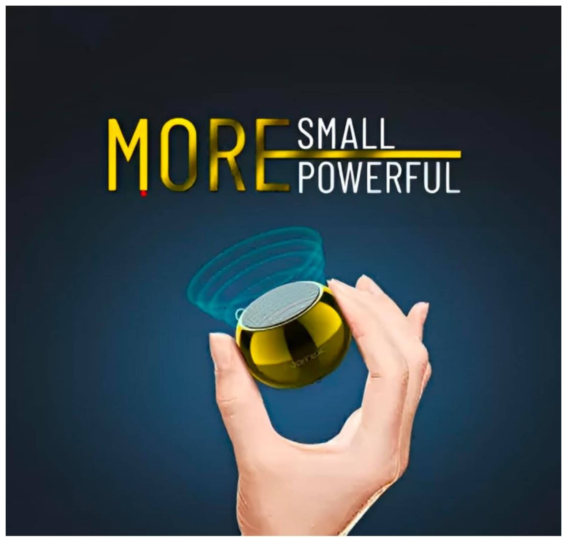     			Powerful Mini Speaker (Mix Color)