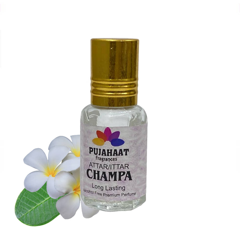 Pujahaat Champa Non- Alcoholic Miniature Attar ( Pack of 1 )