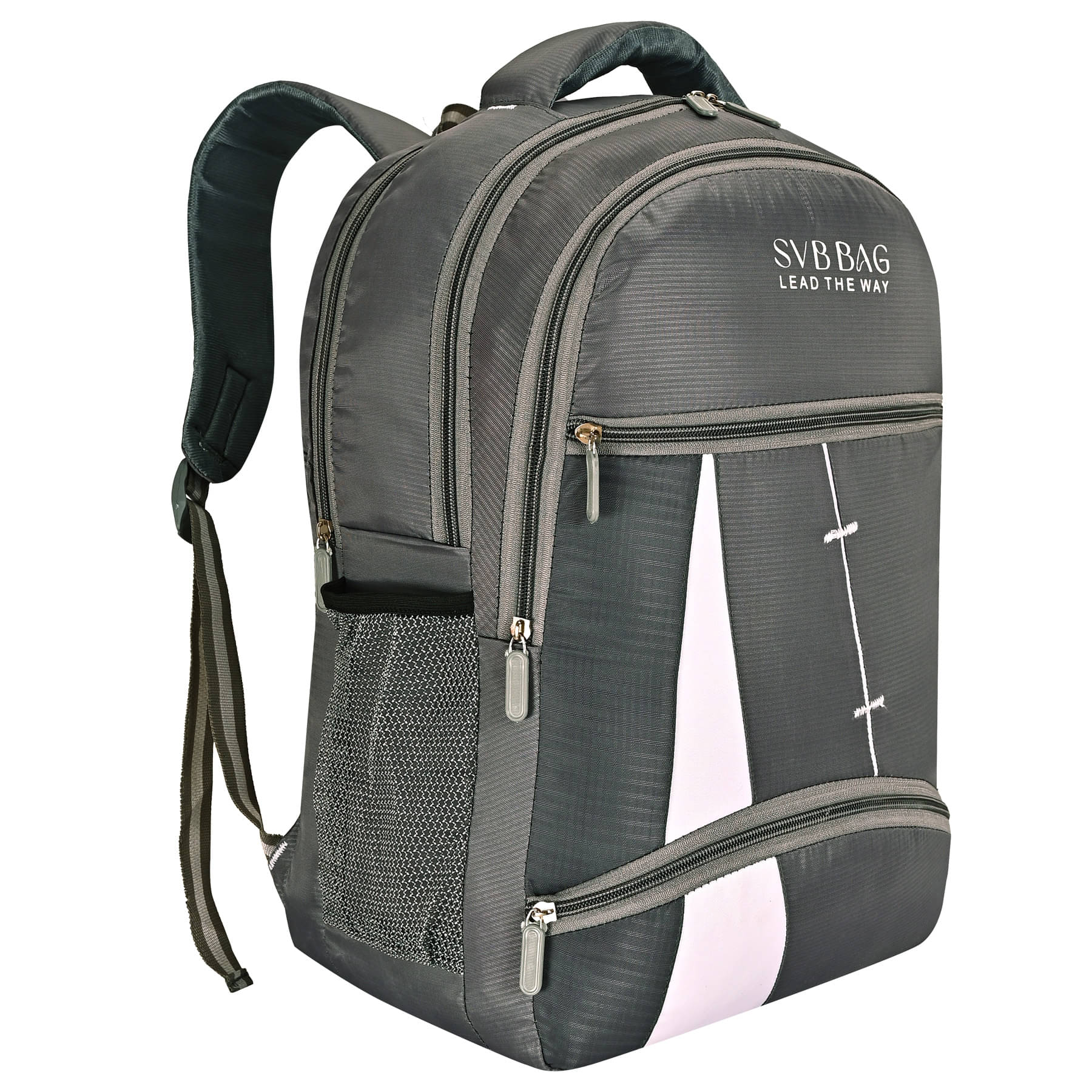     			SVB BAG 35 Ltrs Polyester Backpack *For Boys & Girls ( Grey )